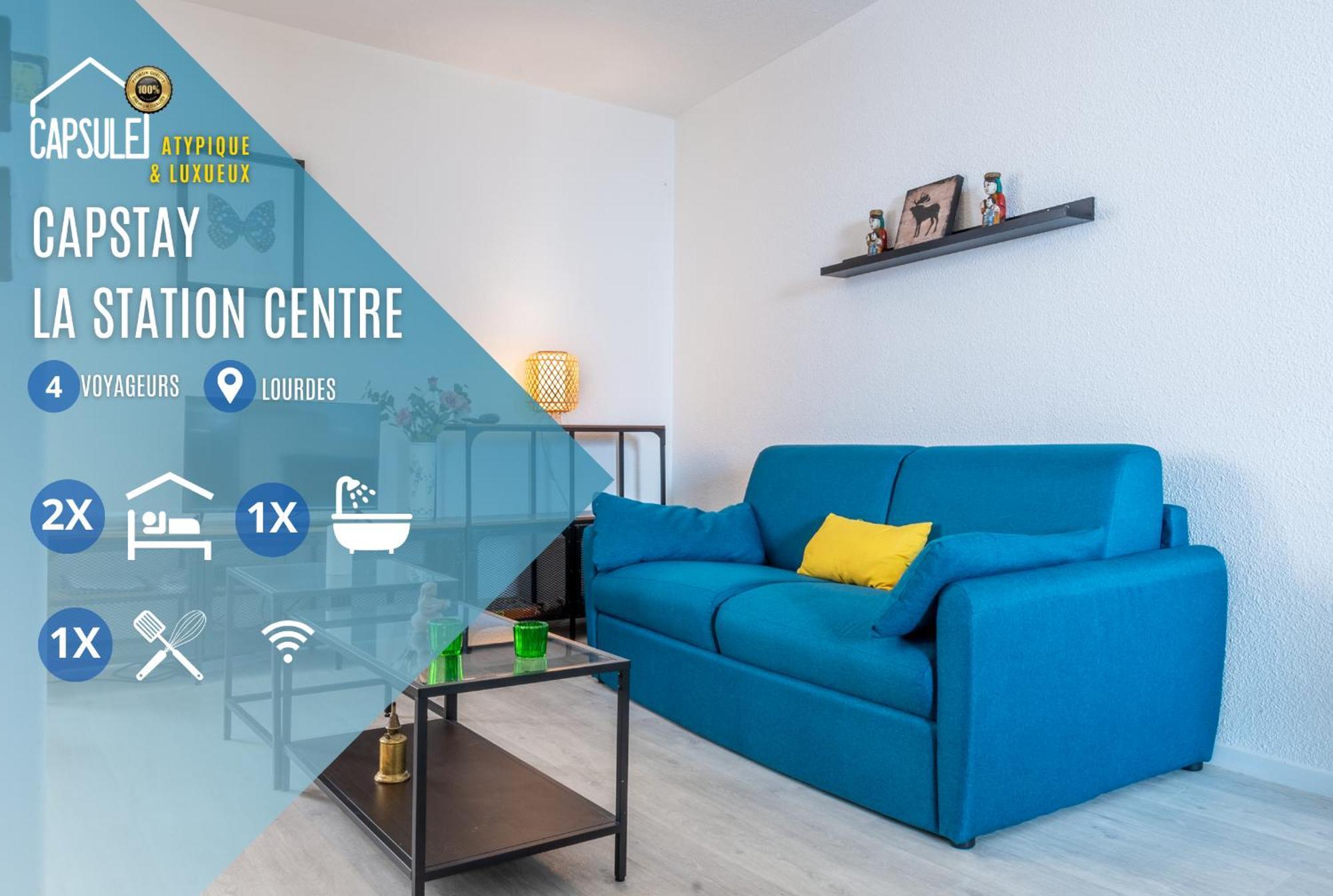 Capstay La Station - Lourdes - Centre - Residence Serenity 外观 照片